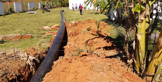 Noticia nueva red de agua potable