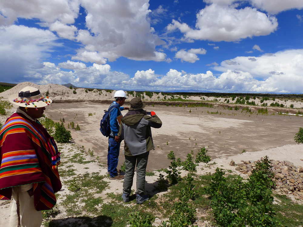 paisaje con gente